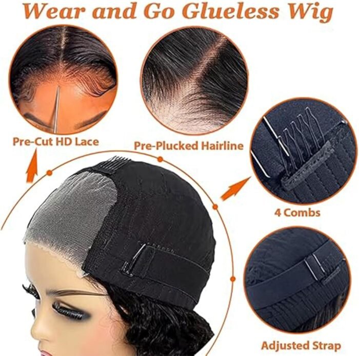 Wear and Go Perruque sans colle – Image 3