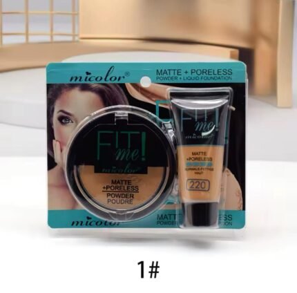Fit me  mat poudre definition +fond de teint liquide