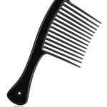 Peignes démêlant à dents larges noir