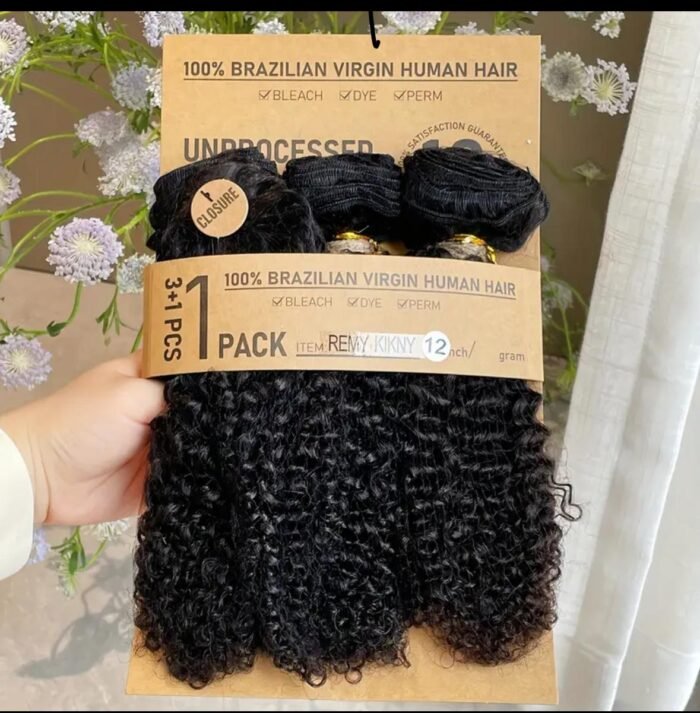 Cheveux humains bresiliens – Image 1