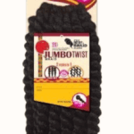 Crochet Jumbo twist braid  12 pouces 1B