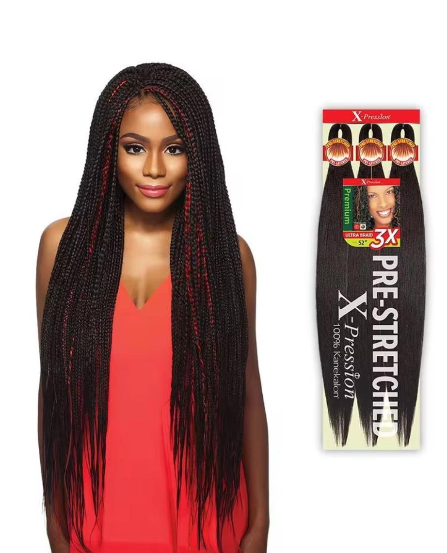 e714ffa4-359c-4629-b1c6-bee63c9241dc Outre X-pression braids lot 3 tresses 52 pouces – Image 1